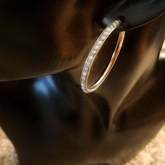 Hoop earrings - Picture 2 of 3